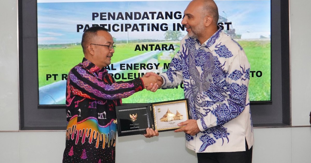 Penandatanganan Participating Interest (PI) Wilayah Kerja...